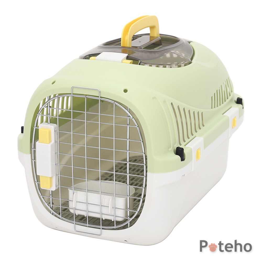Hard-Sided Pet Carrier by Poteho